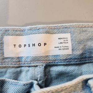 Topshop wide legged jeans